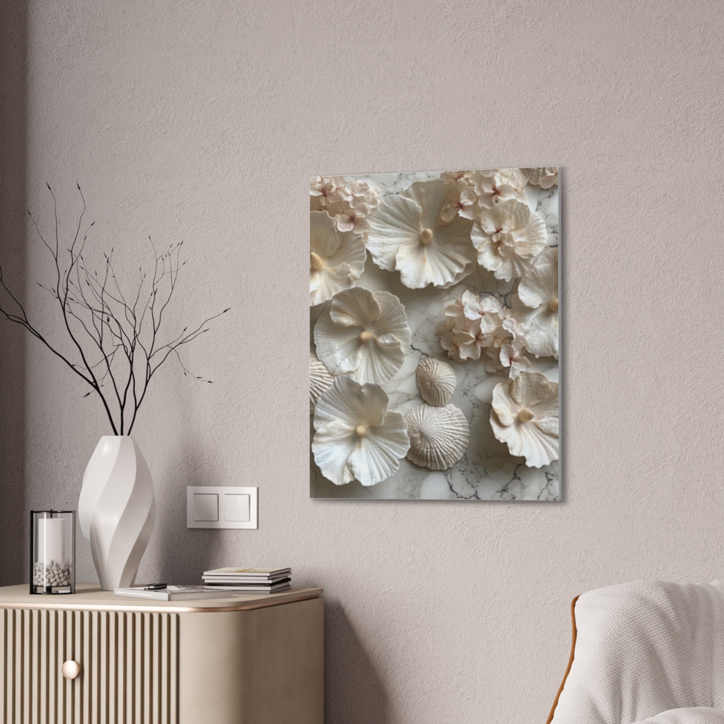 Seashell Serenity Canvas Print