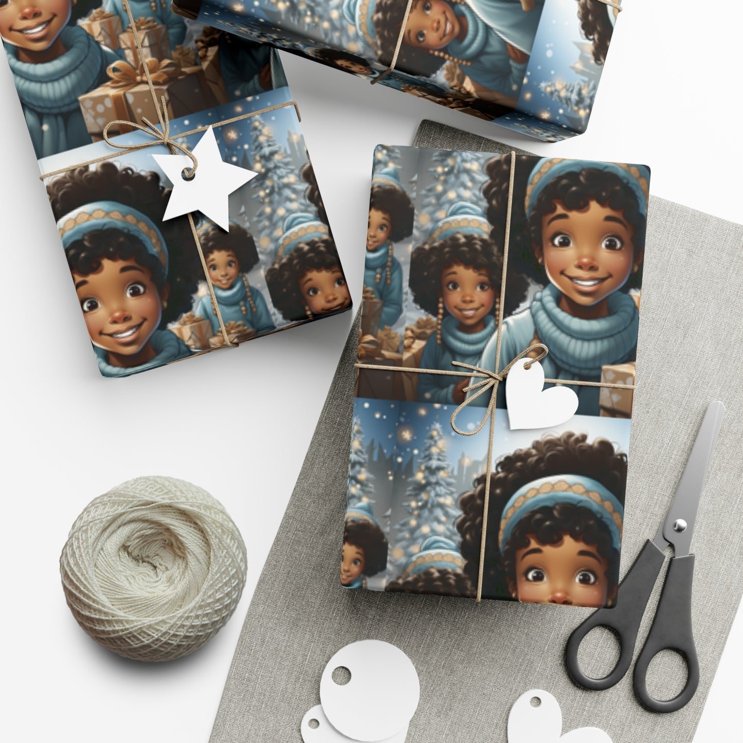 Harmony Holidays Wrapping Paper Sheet