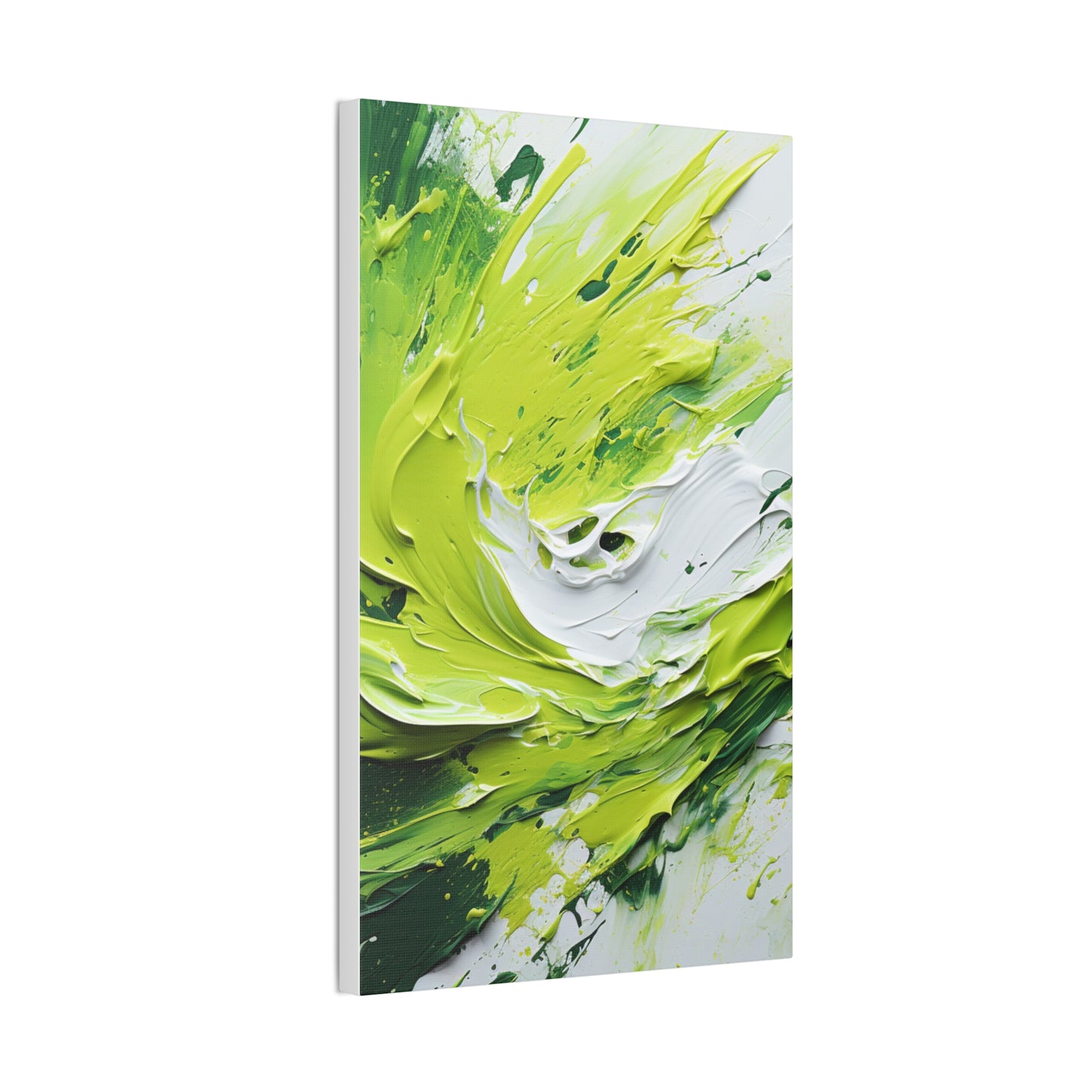 Acrylic Abstract Canvas Print - Richly Textured Artistry