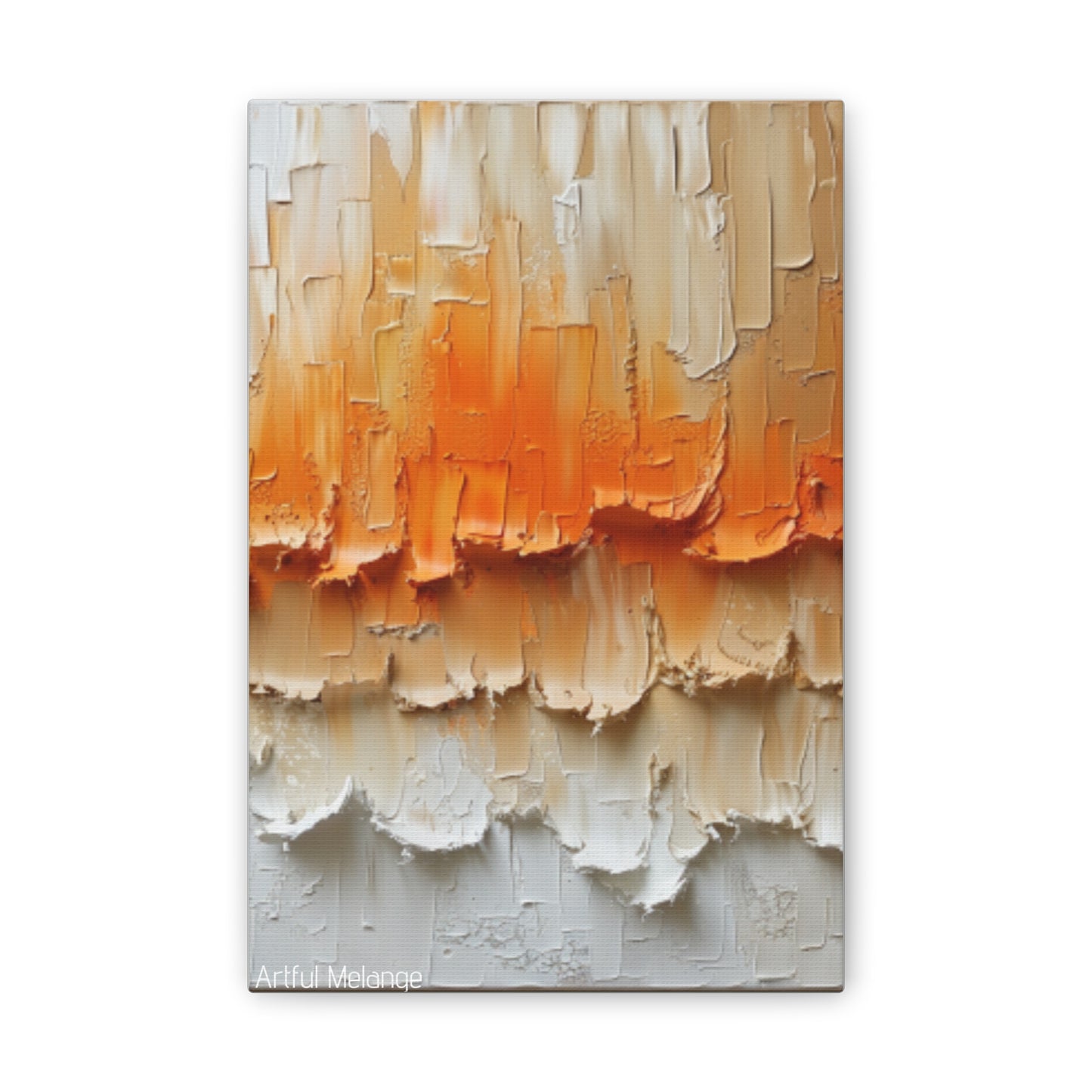 Primary Elegance: A Symphony of Sophistication Canvas Print