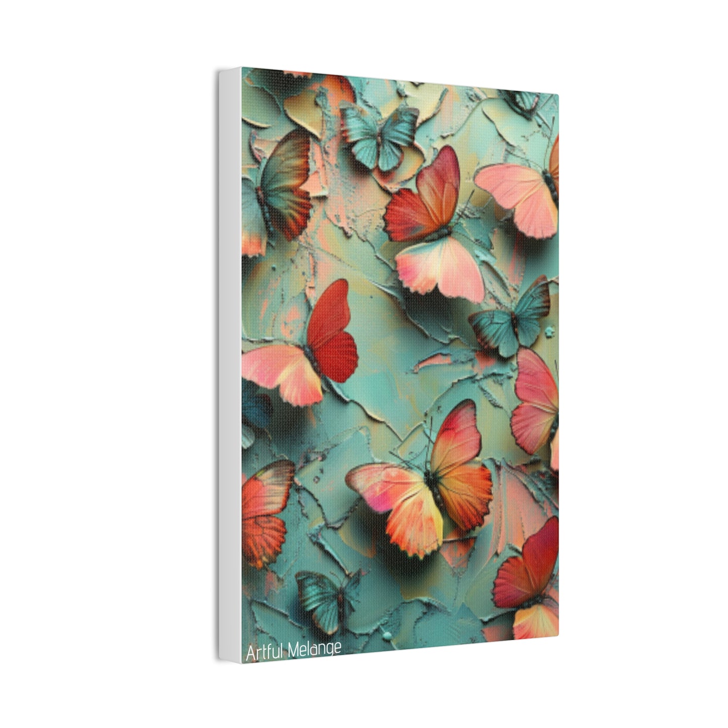 Fluttering Dreams: Butterfly Canvas Print Collection