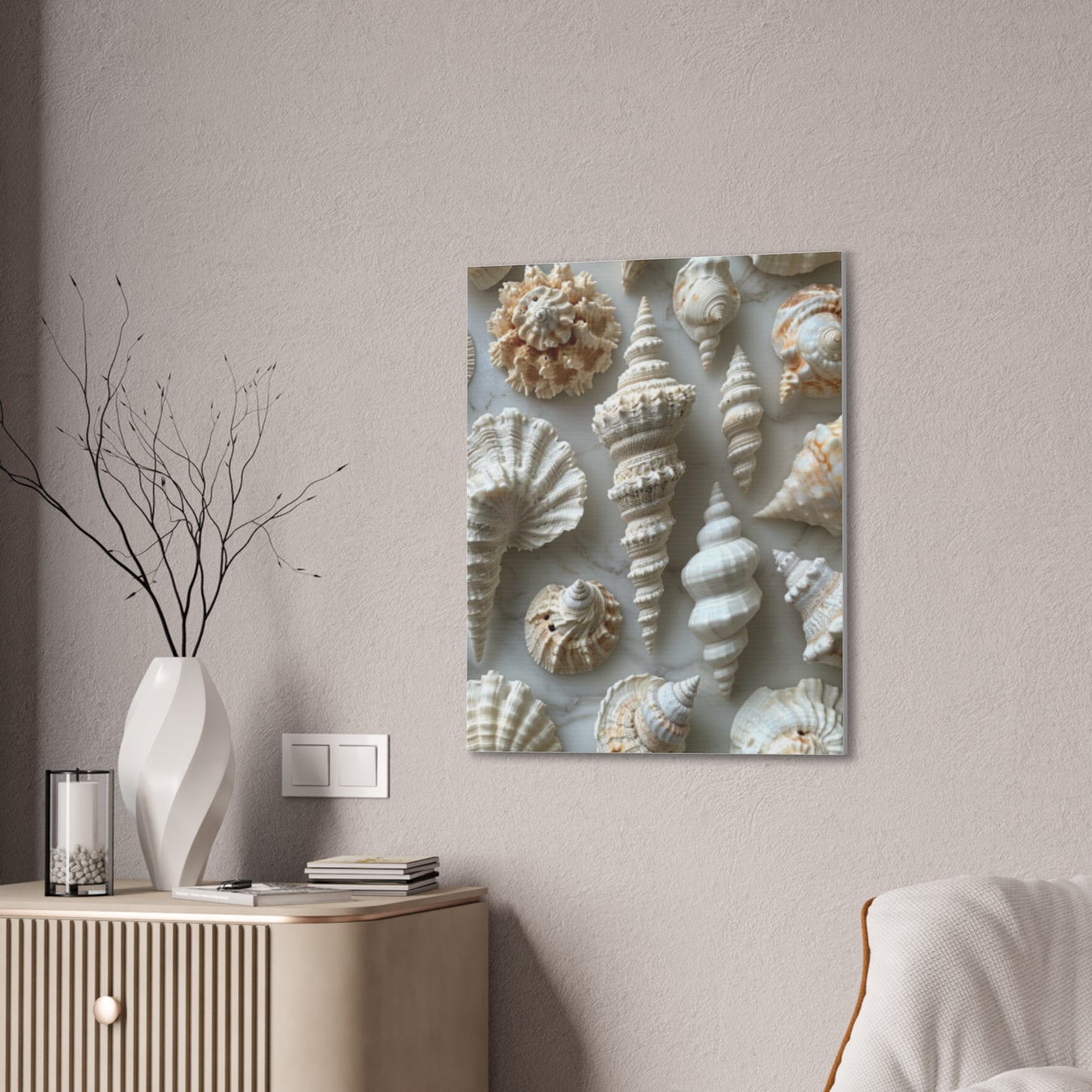 Seashell Serenity Canvas Print