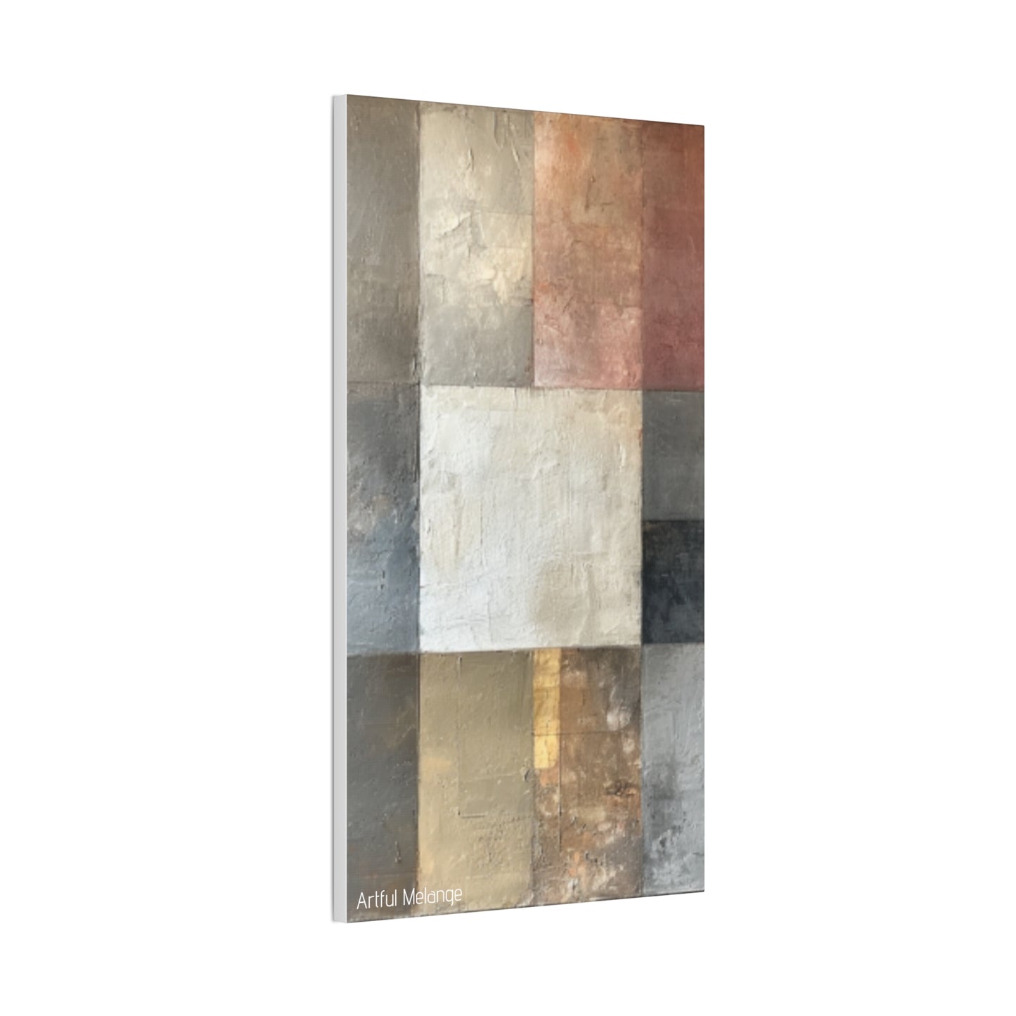 Primary Elegance: A Symphony of Sophistication Canvas Print