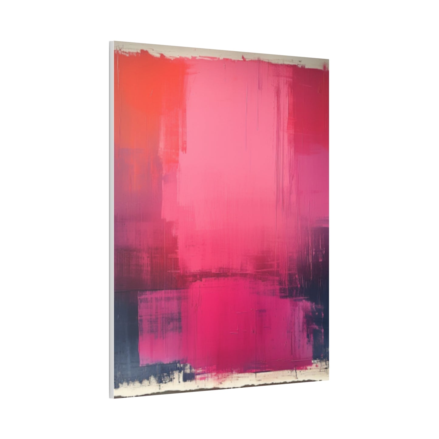 In The Pink: A Symphony of Sophistication Canvas Print