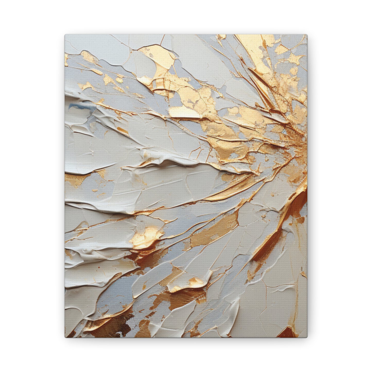 Acrylic Abstract Canvas Print - Richly Textured Artistry