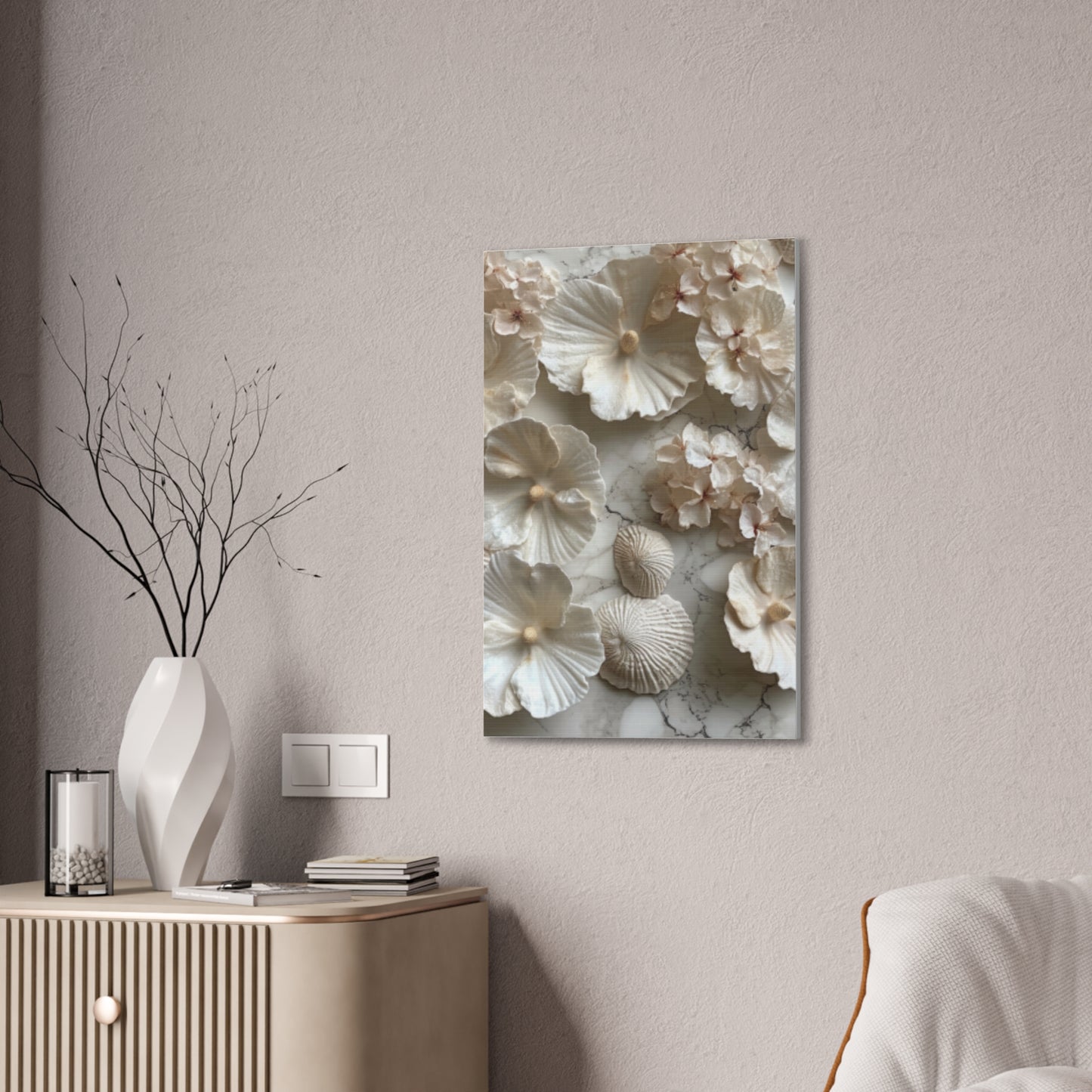 Seashell Serenity Canvas Print