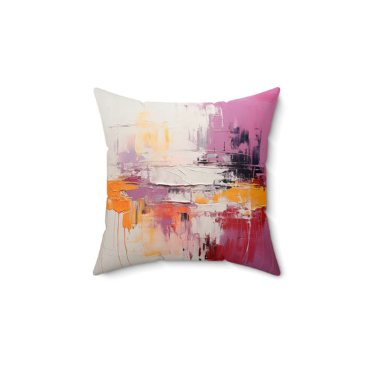 Artistic Abstractions: Abstract Acrylic Art Pillows Collection