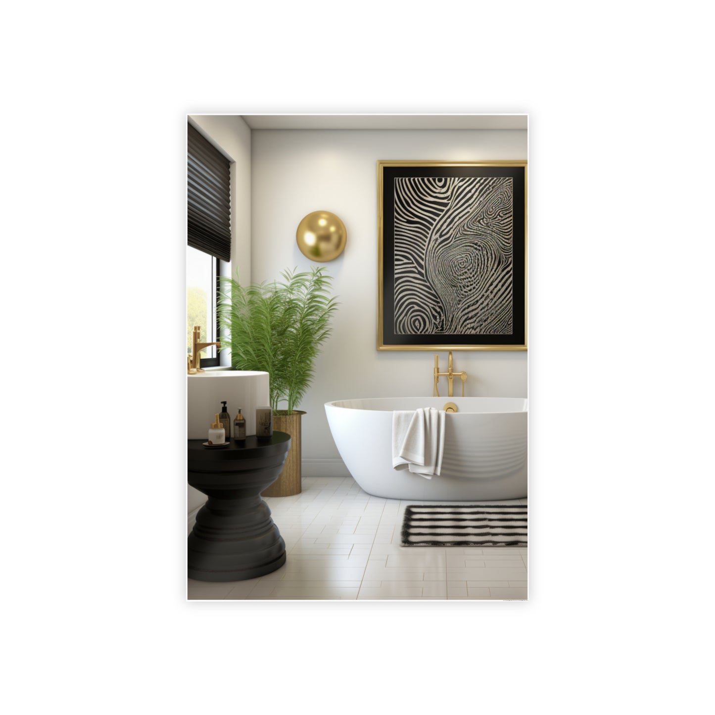 Cultural Elegance Bathscapes Poster Art