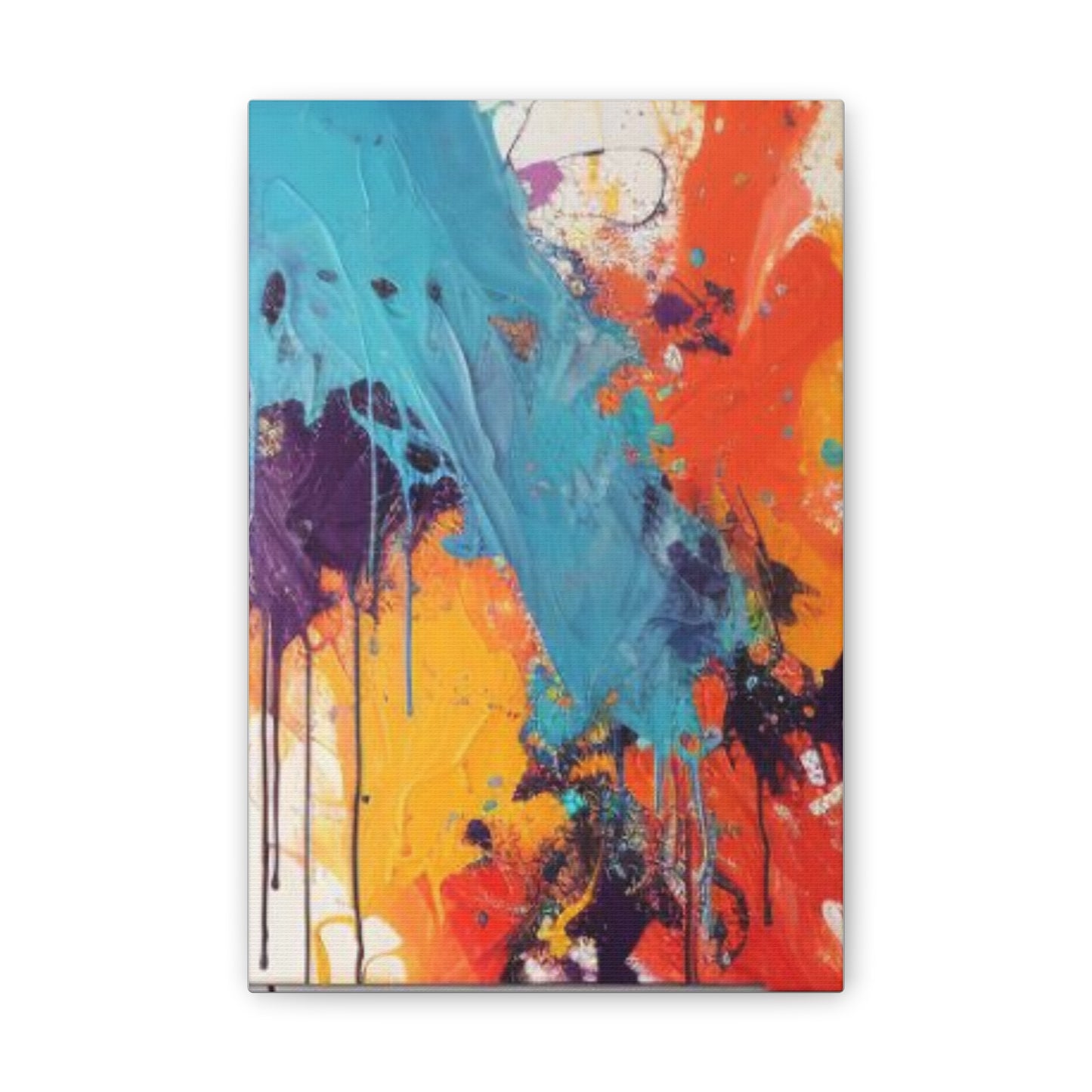 Primary Elegance: A Symphony of Sophistication Canvas Print