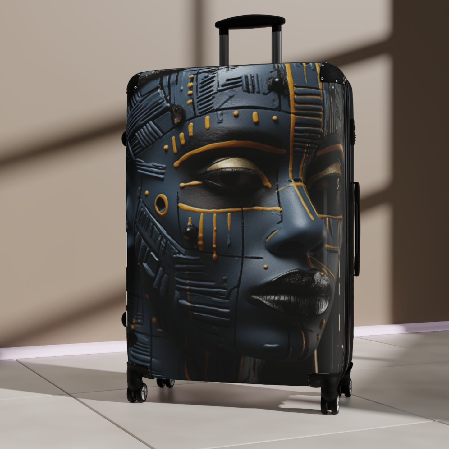 Melanated Jetsetter: Maasai Marvel:Stylish Travel Luggage Pieces