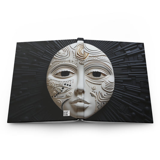 Elegance In Black: Melanated Hardcover Journal