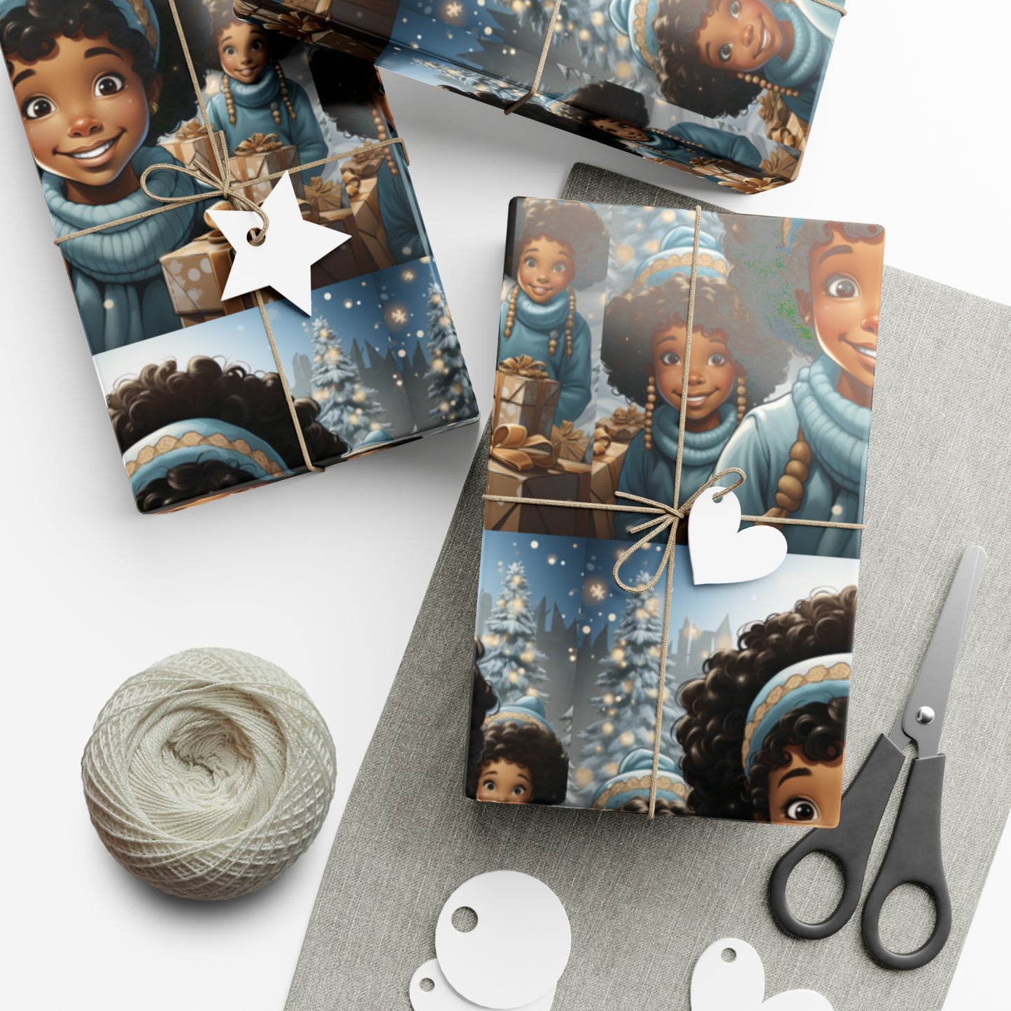 Harmony Holidays Wrapping Paper Sheet