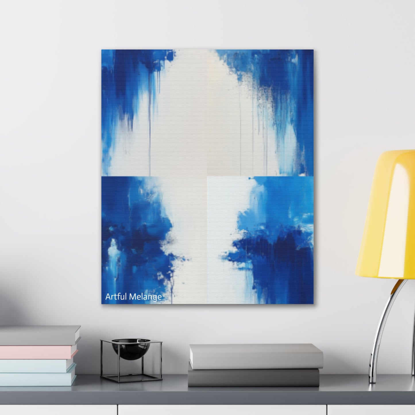 Acrylic Abstract Canvas Print - Richly Textured Artistry