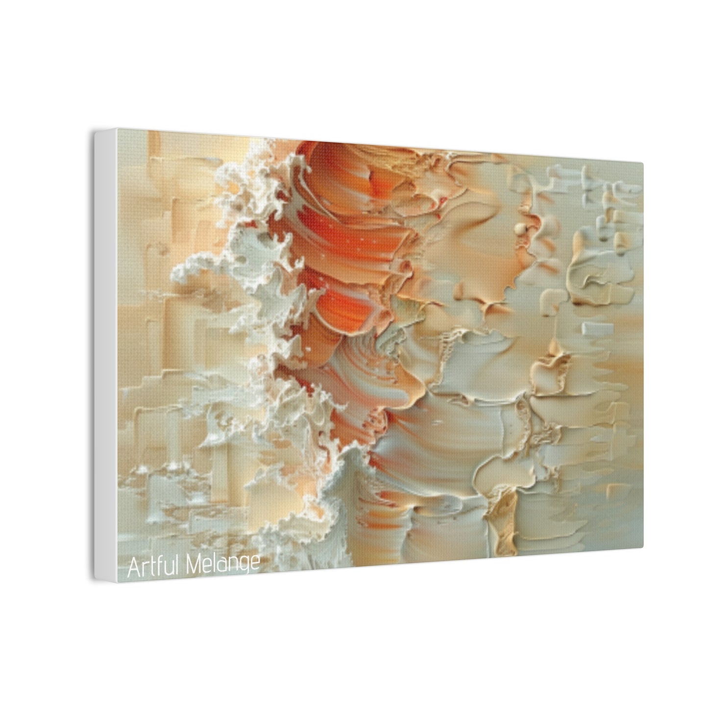 Primary Elegance: A Symphony of Sophistication Canvas Print