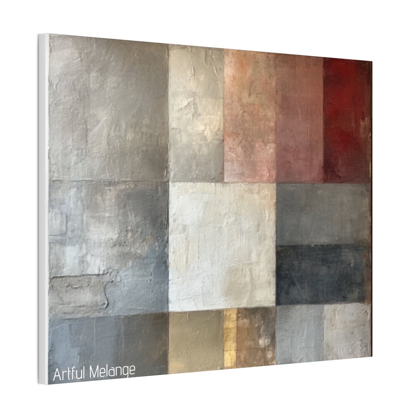 Primary Elegance: A Symphony of Sophistication Canvas Print