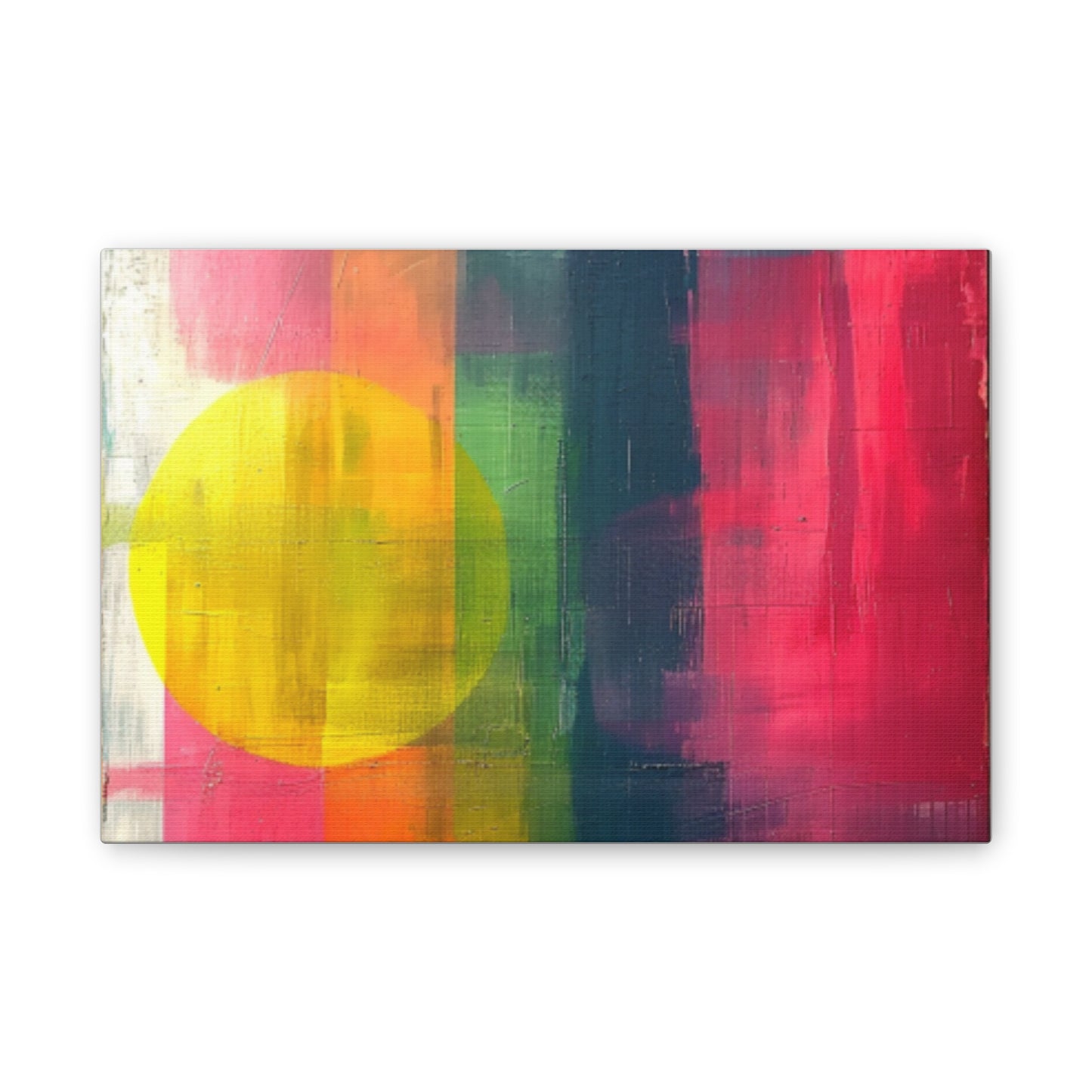 Primary Elegance: A Symphony of Sophistication Canvas Print