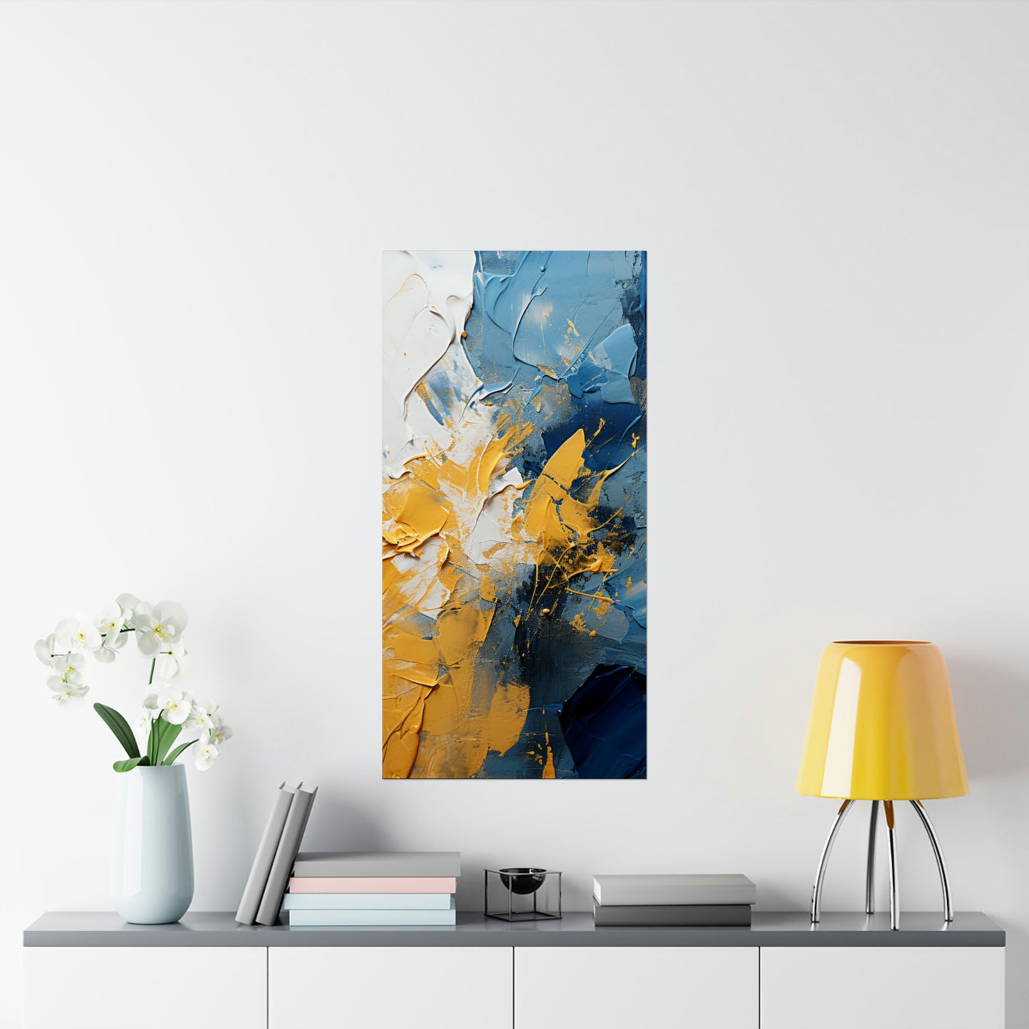 Radiant Harmony Matte Vertical Canvas Poster