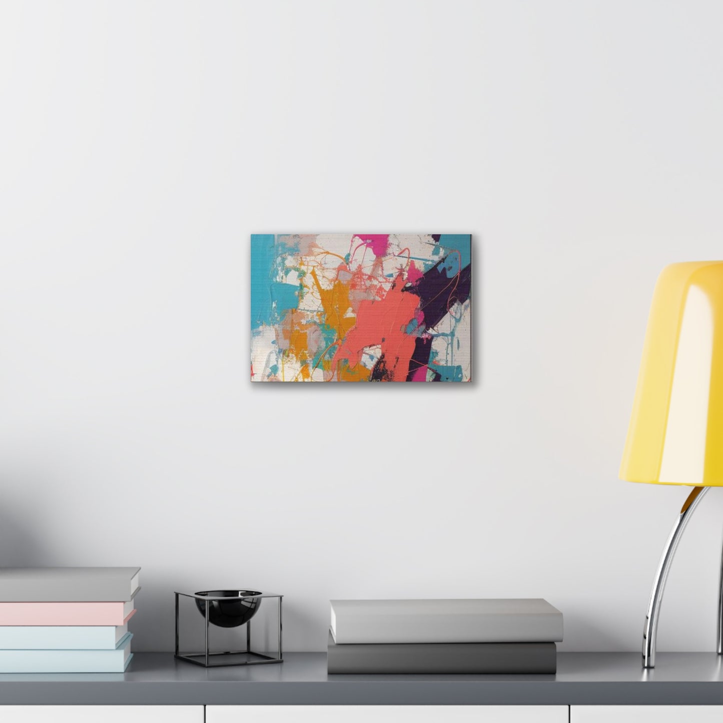 Primary Elegance: A Symphony of Sophistication Canvas Print