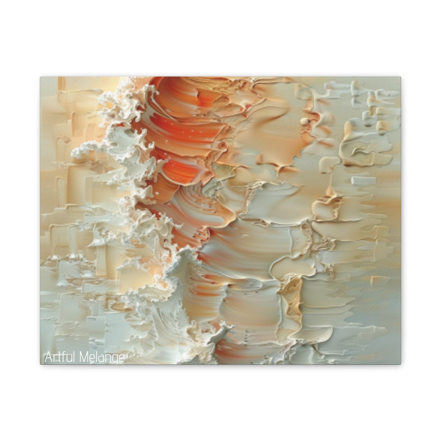 Primary Elegance: A Symphony of Sophistication Canvas Print