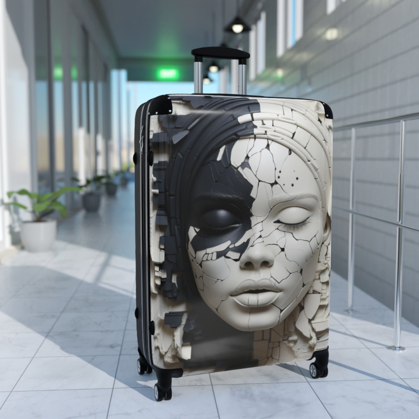 Melanated Jetsetter: Stylish Travel Luggage Pieces