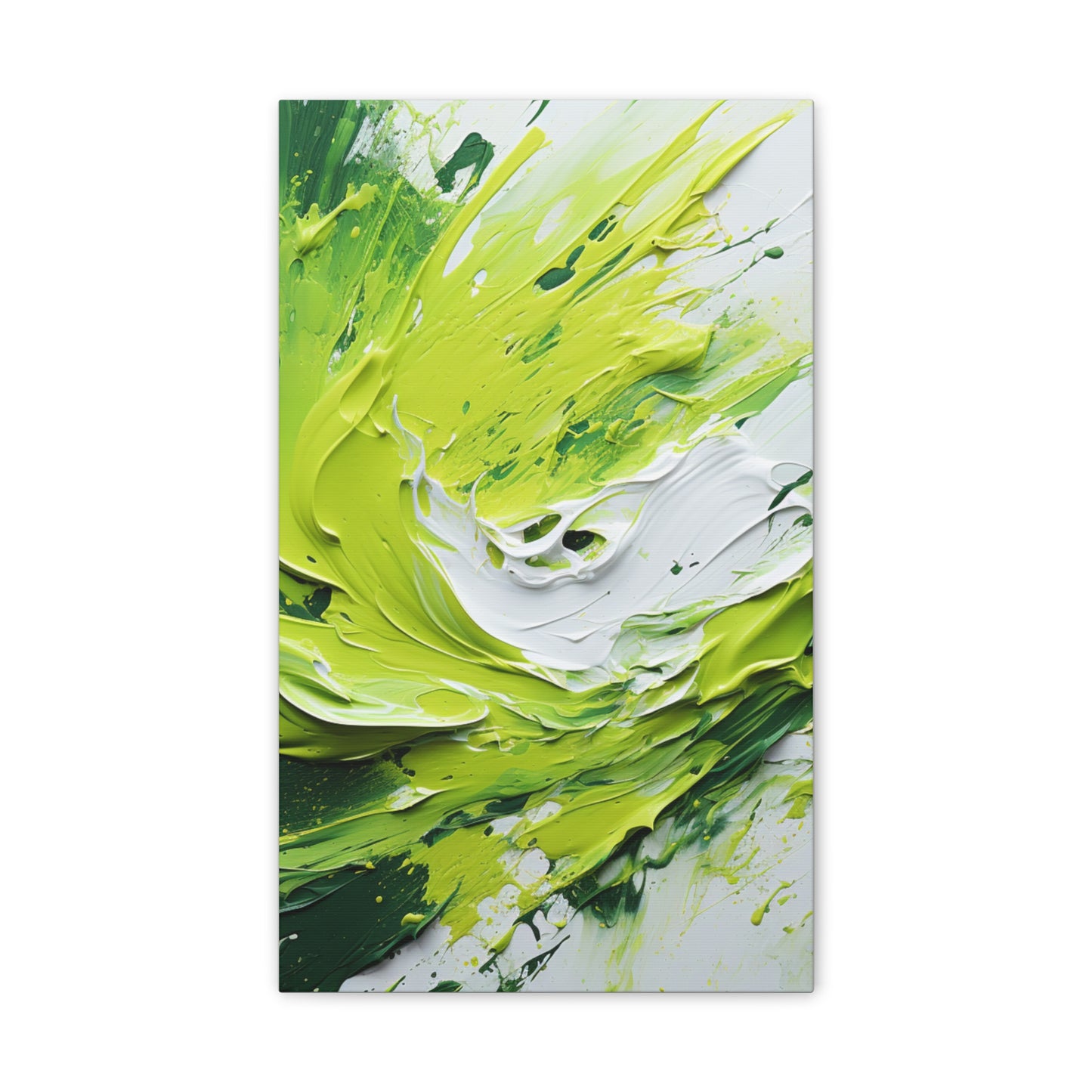 Acrylic Abstract Canvas Print - Richly Textured Artistry