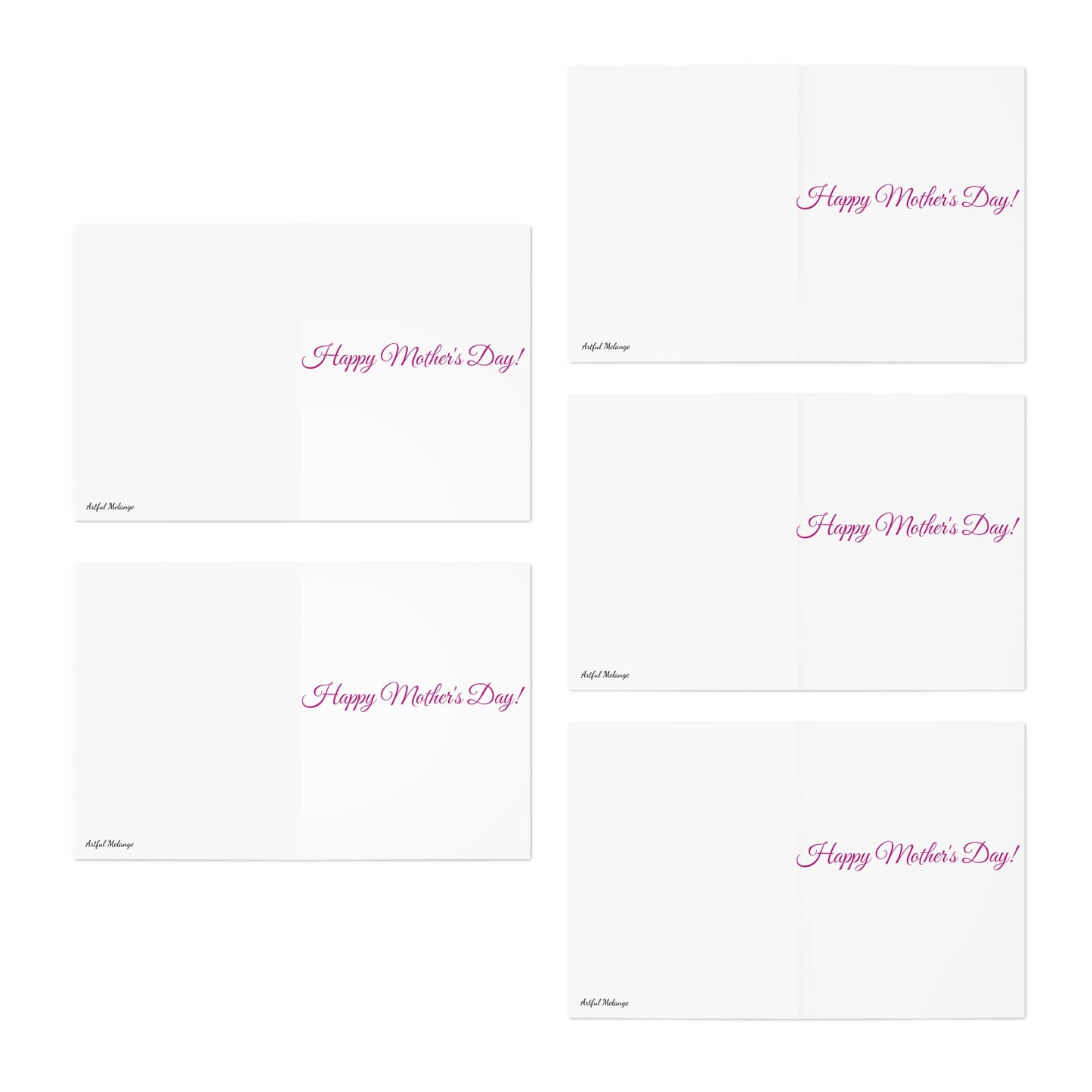 Mimosas and Melanin Mother's Day Note Card Set (5-Pack)