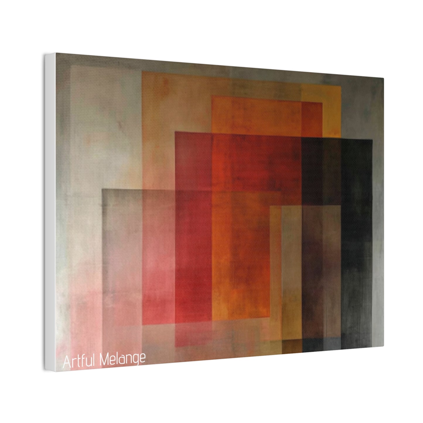 Primary Elegance: A Symphony of Sophistication Canvas Print