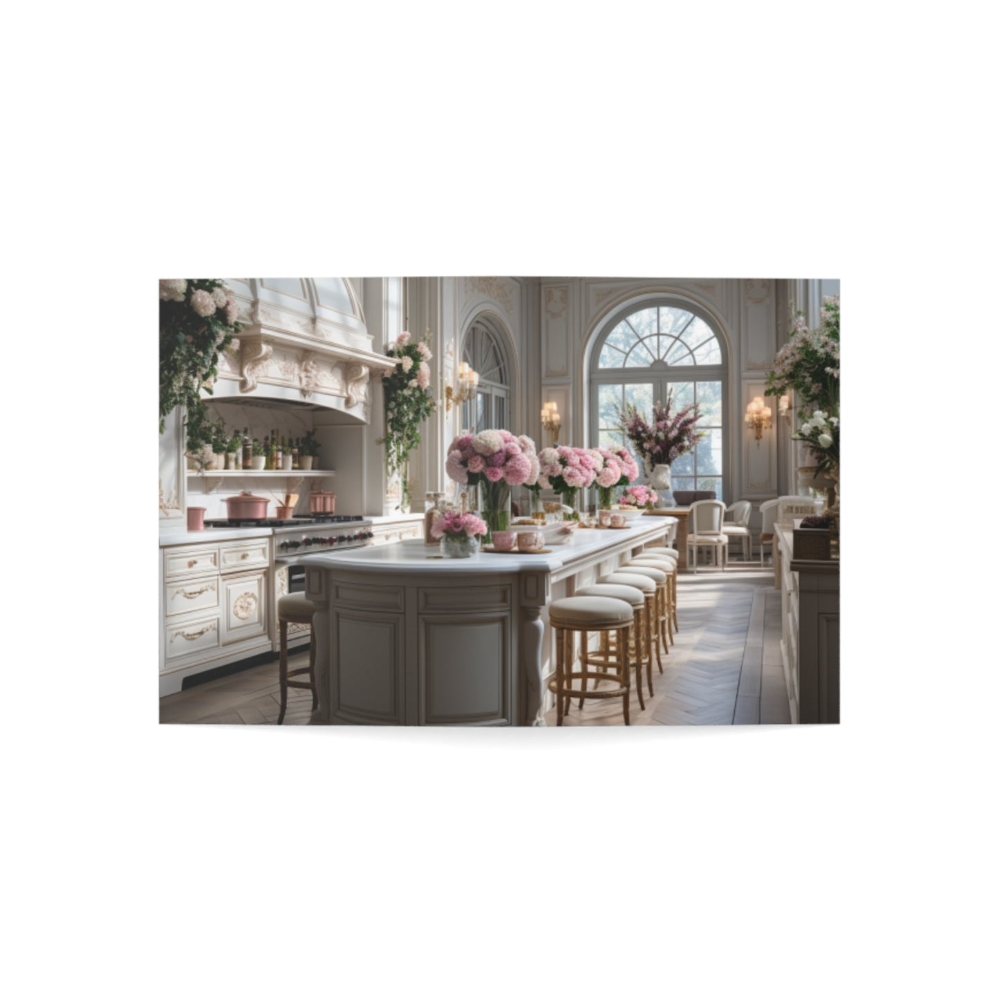 Elegant Kitchen Note Cards (1, 10, 30, and 50pcs)