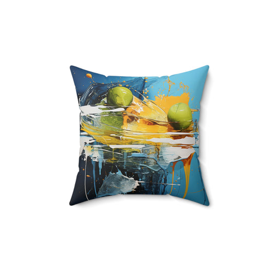 Artistic Abstractions: Abstract Acrylic Art Pillows Collection