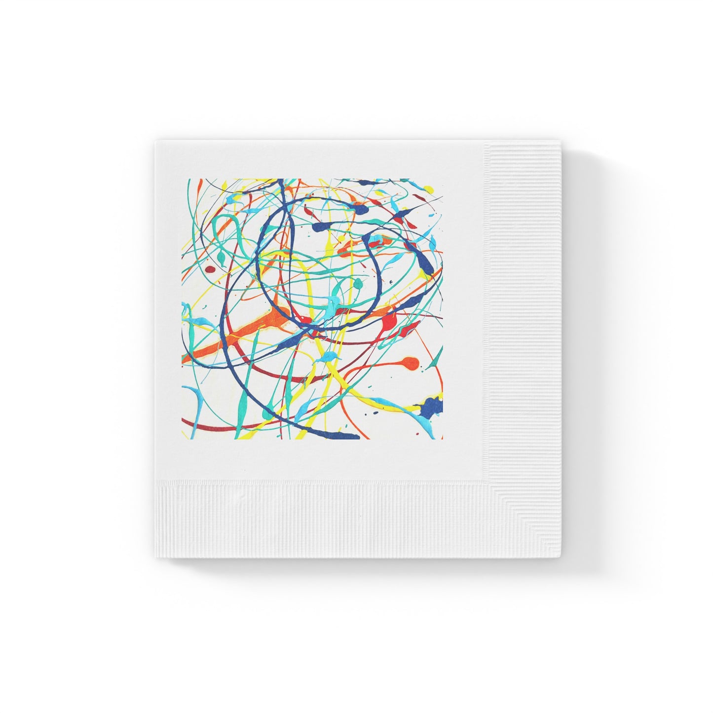 ChromaBlend™ Artistry Abstract Art Napkins”