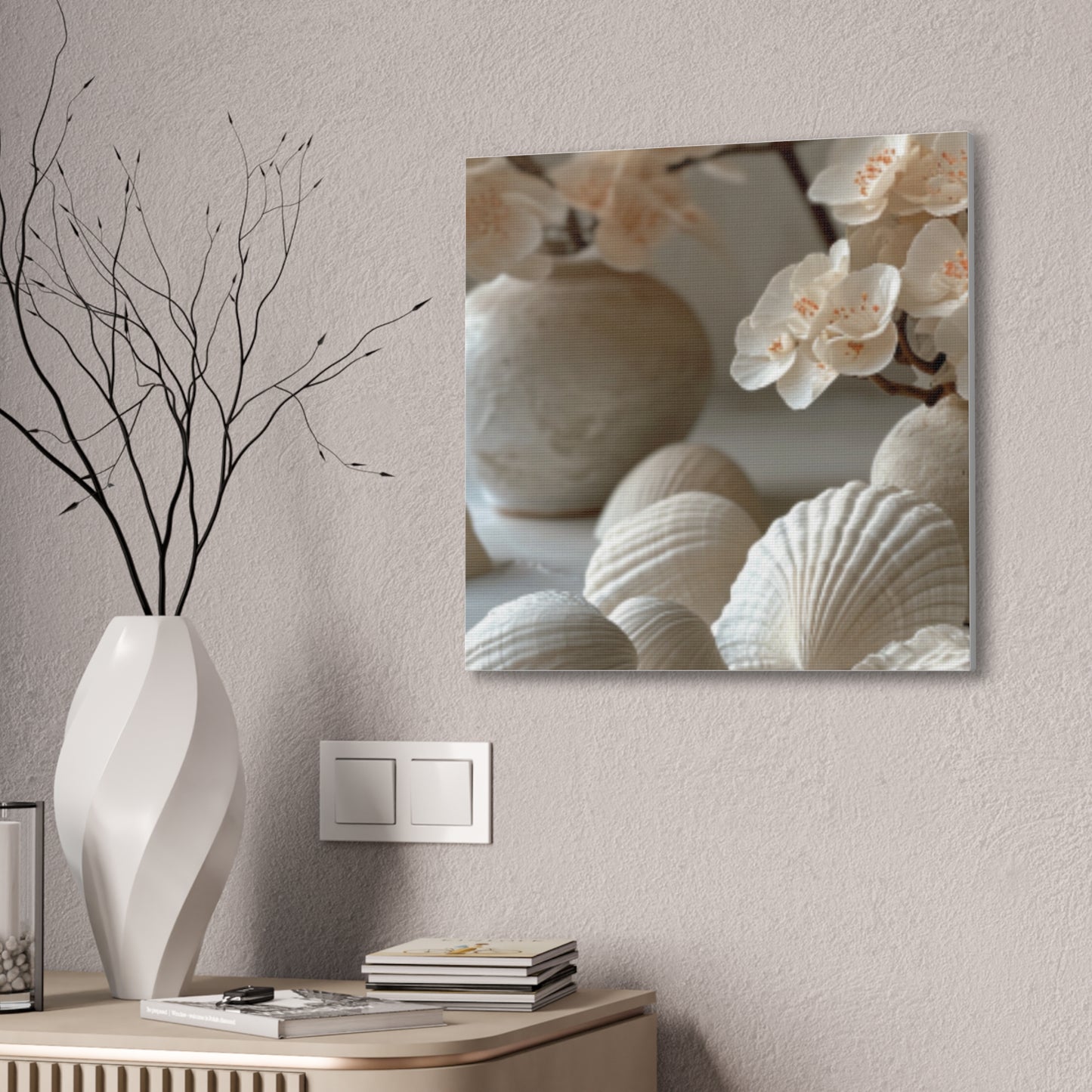 Seashell Serenity Canvas Print