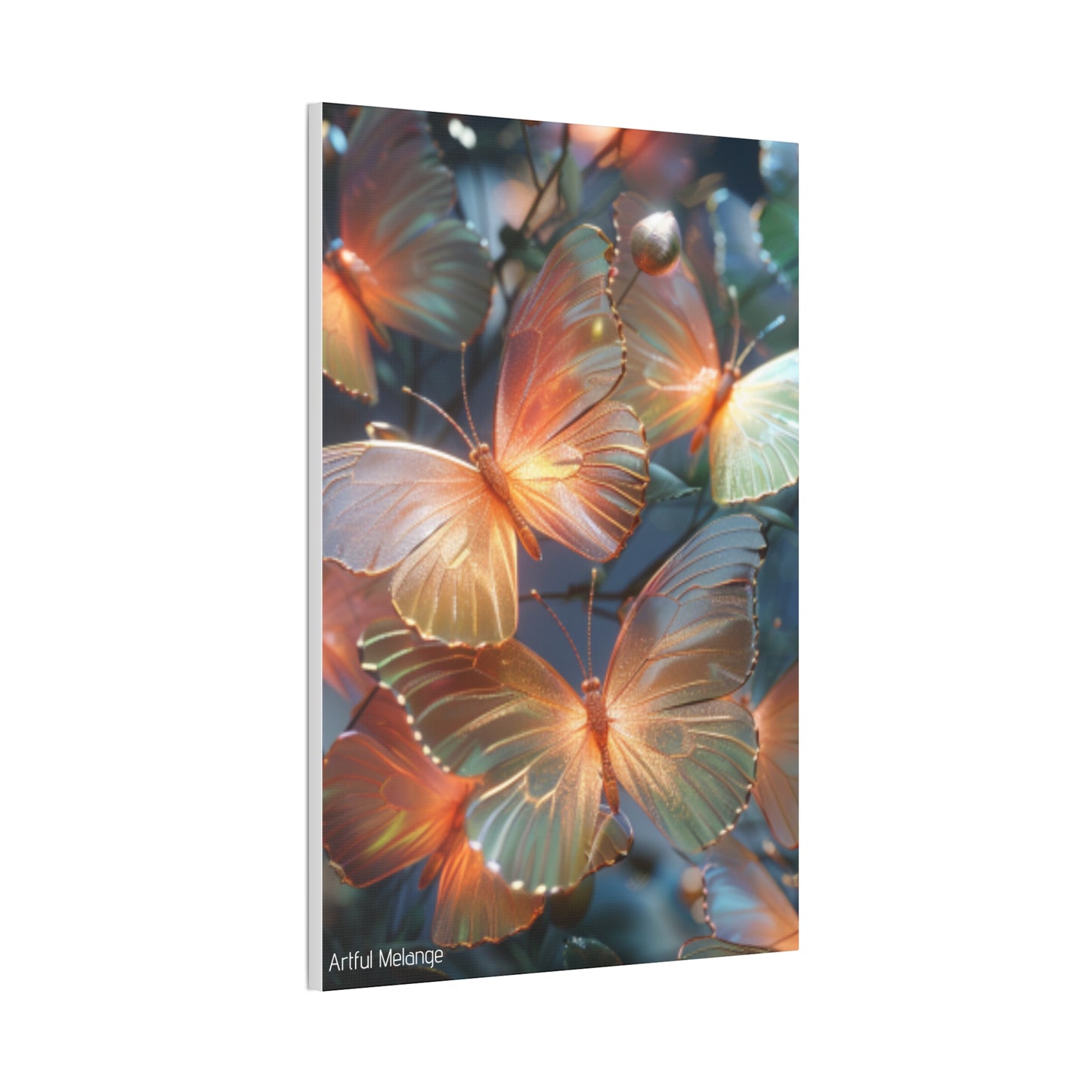 Fluttering Dreams: Butterfly Canvas Print Collection