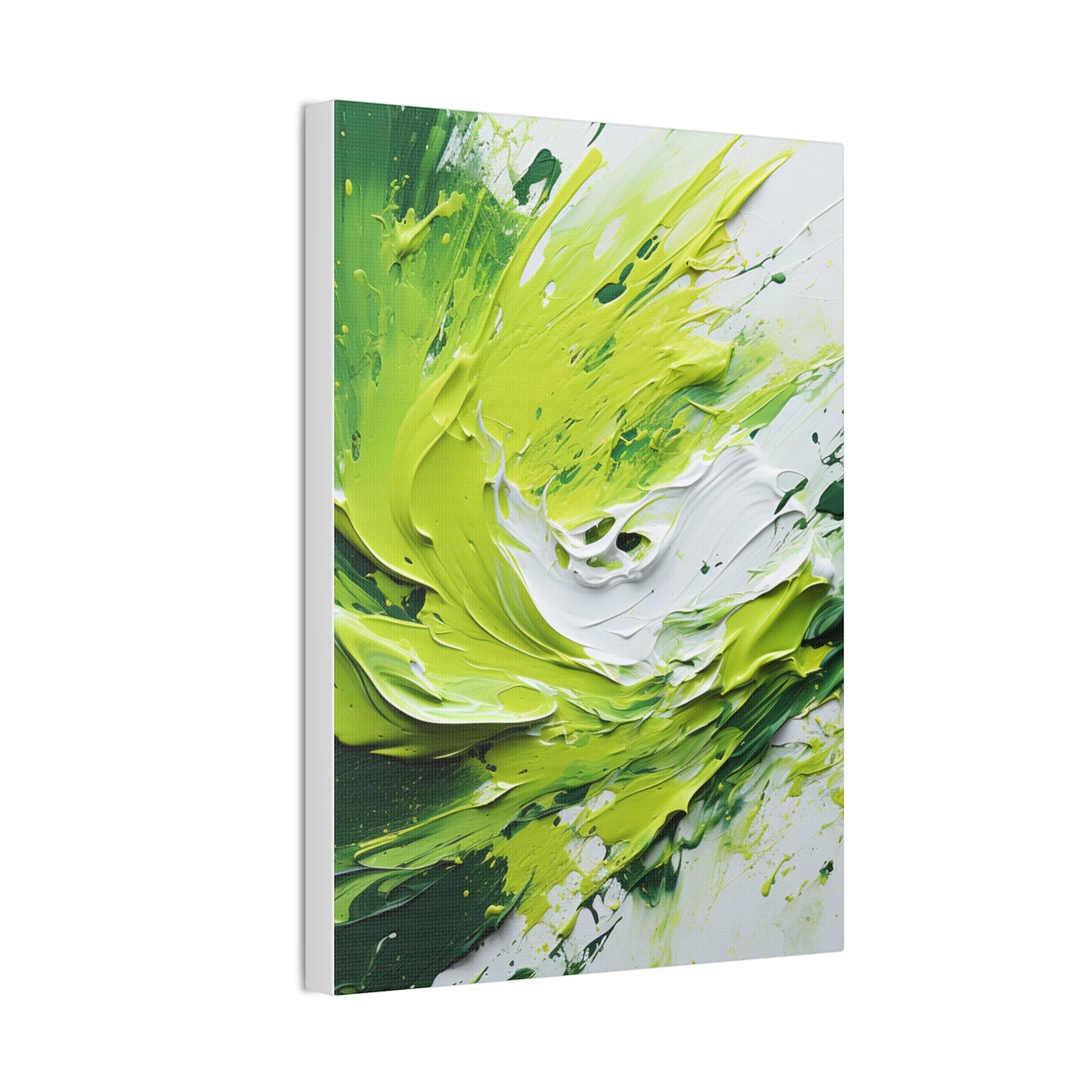 Acrylic Abstract Canvas Print - Richly Textured Artistry