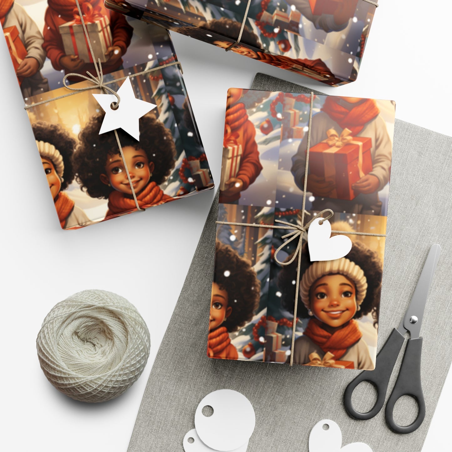 Harmony Holidays Wrapping Paper Sheet