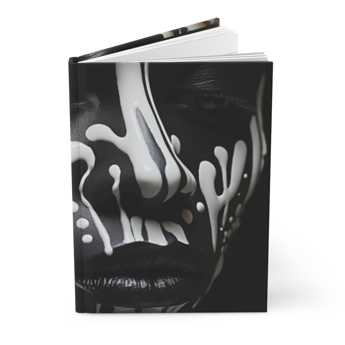 Elegance In Black: Melanated Hardcover Journal