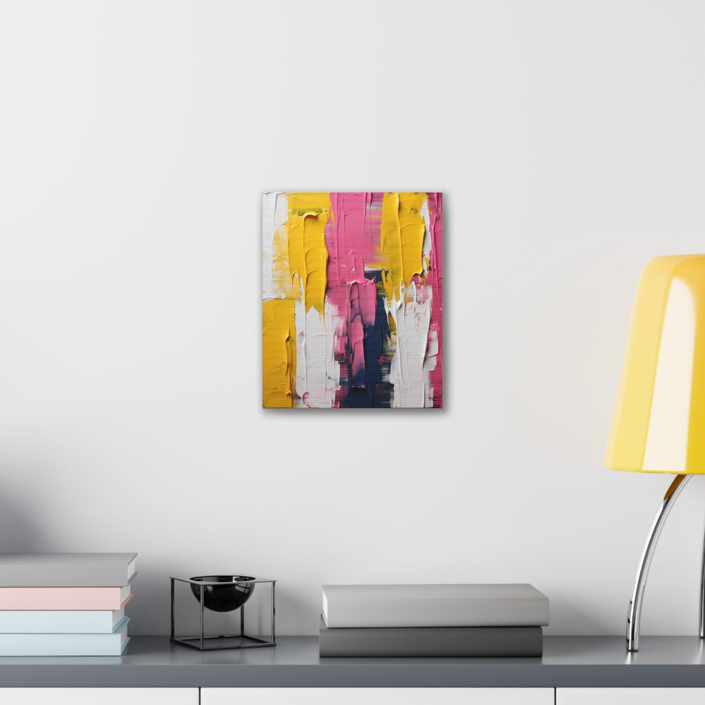 Primary Elegance: A Symphony of Sophistication Canvas Print