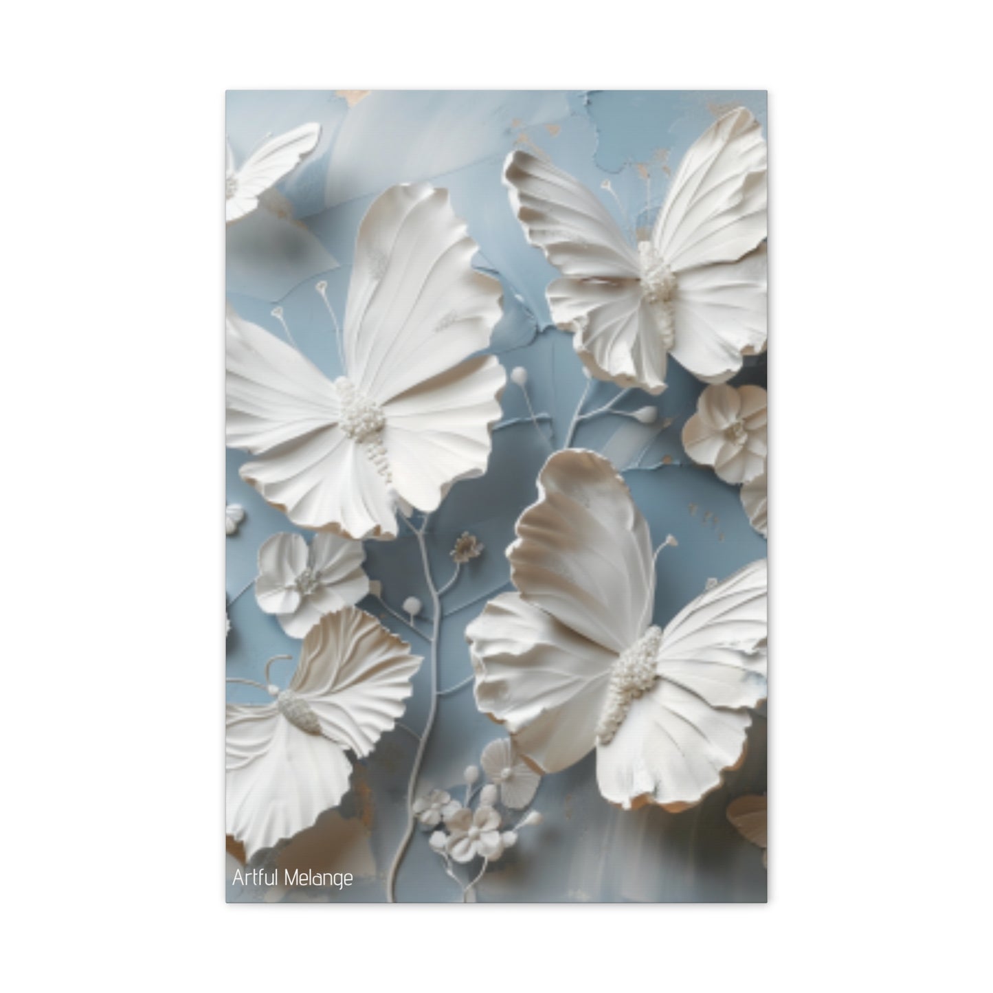 Fluttering Dreams: Butterfly Canvas Print Collection