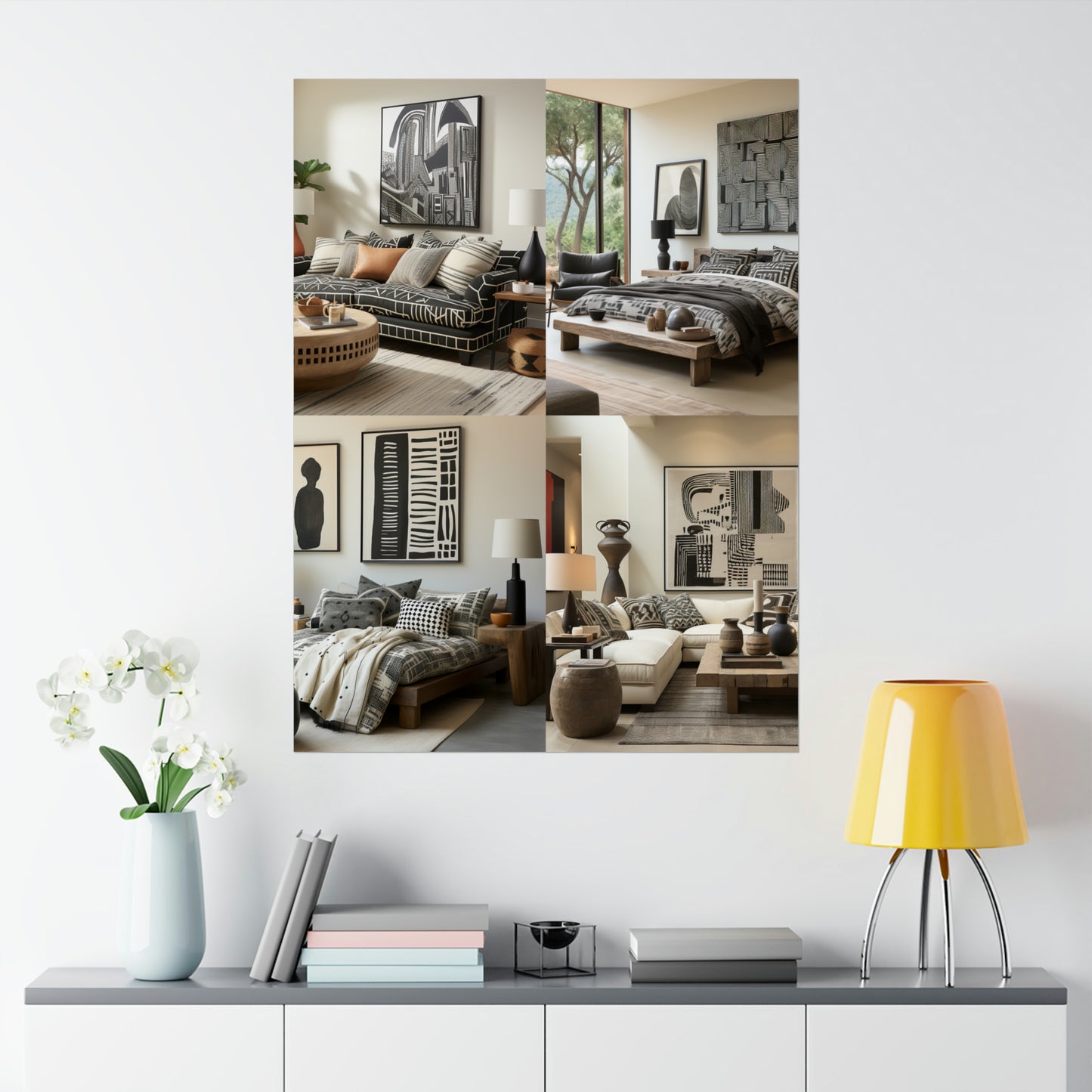 African Essence Matte Vertical Canvas Poster