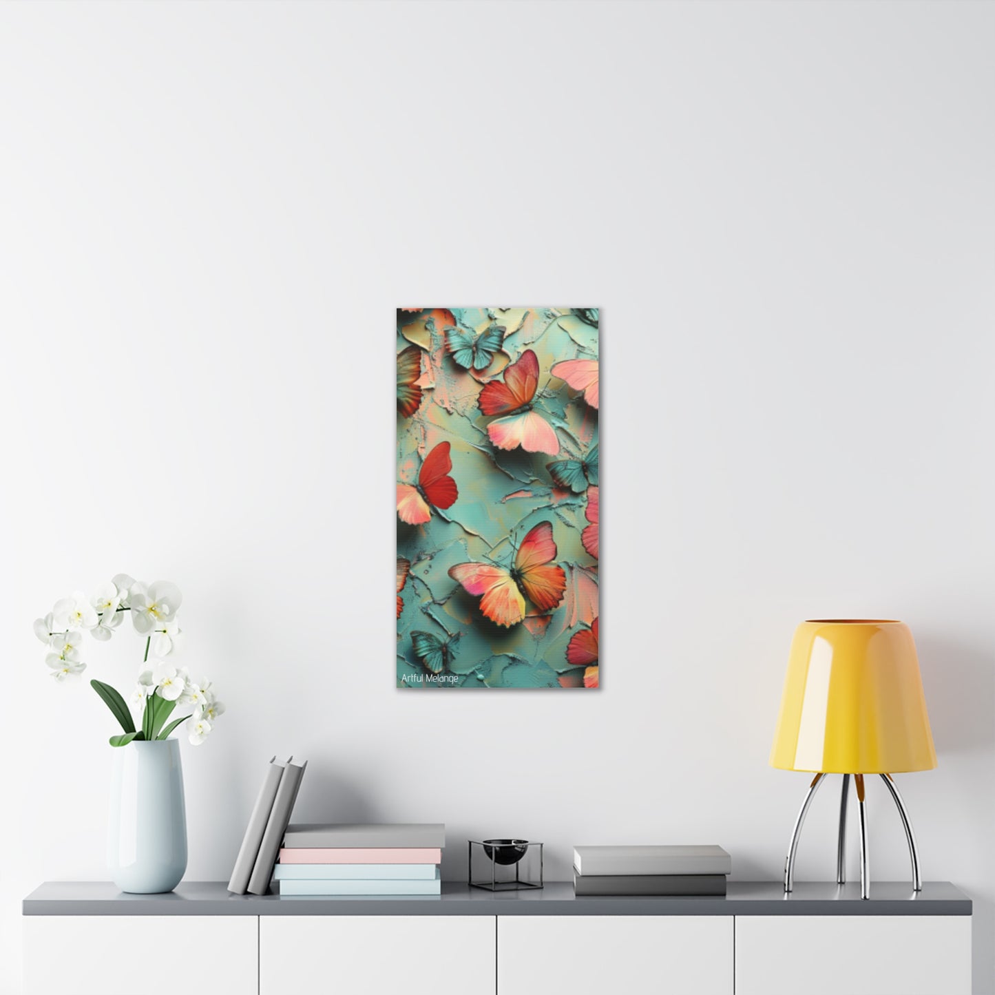 Fluttering Dreams: Butterfly Canvas Print Collection