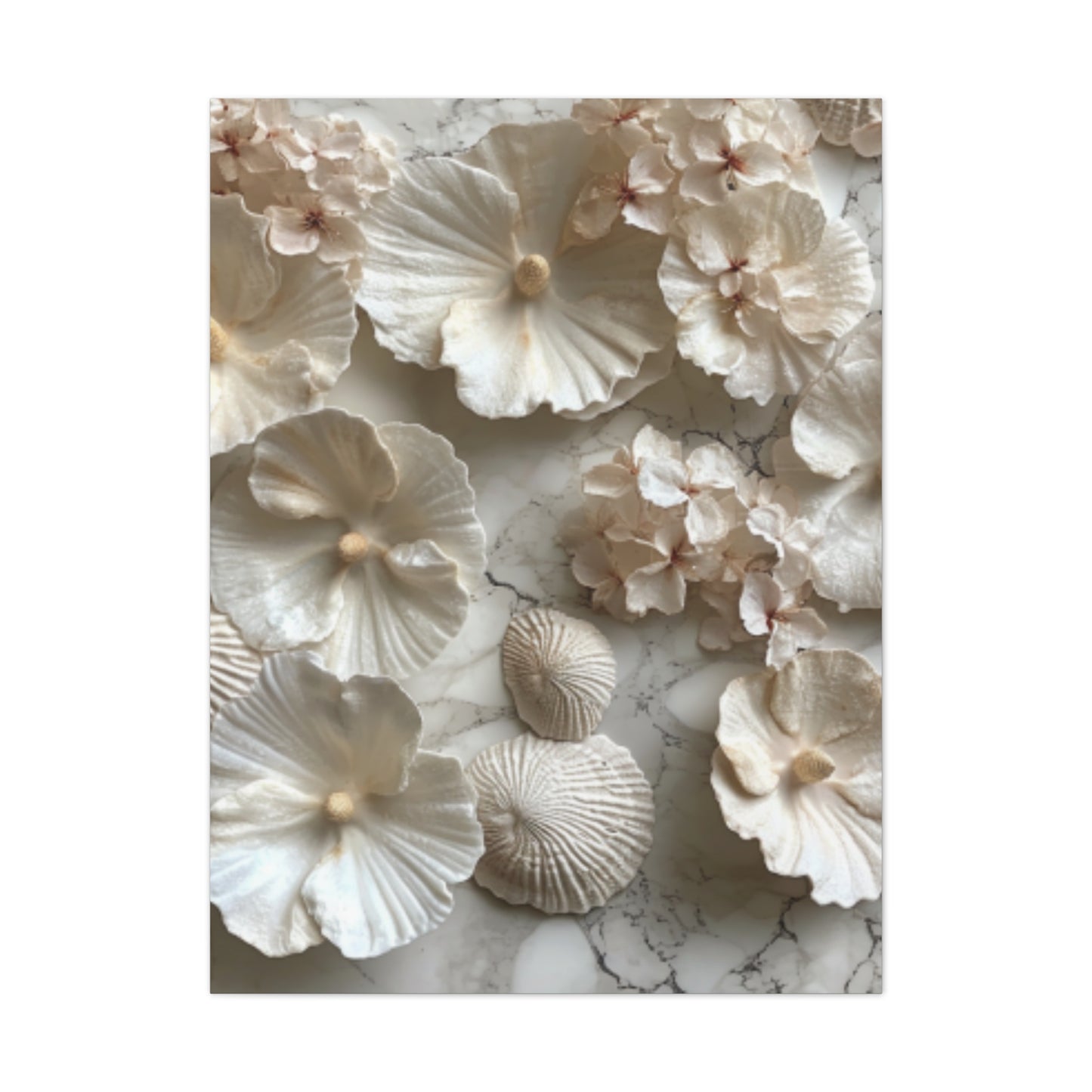 Seashell Serenity Canvas Print