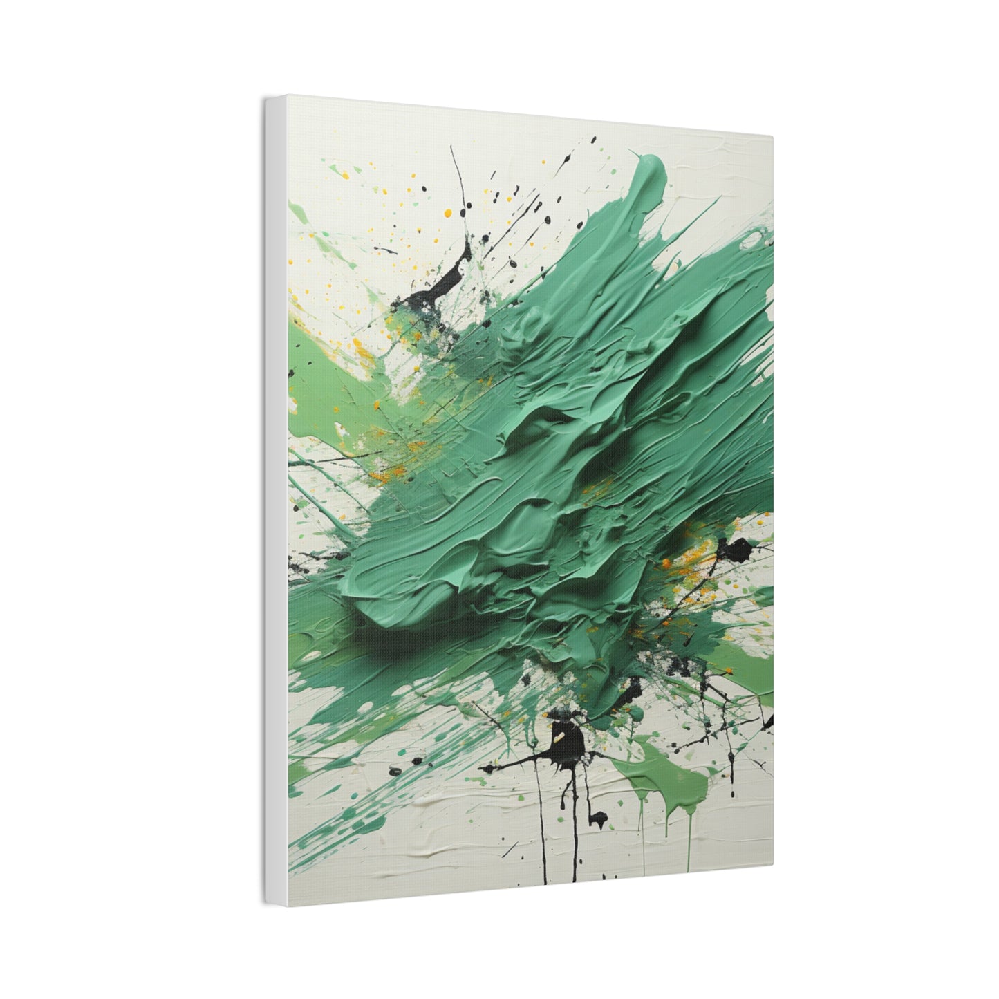 Acrylic Abstract Canvas Print - Richly Textured Artistry