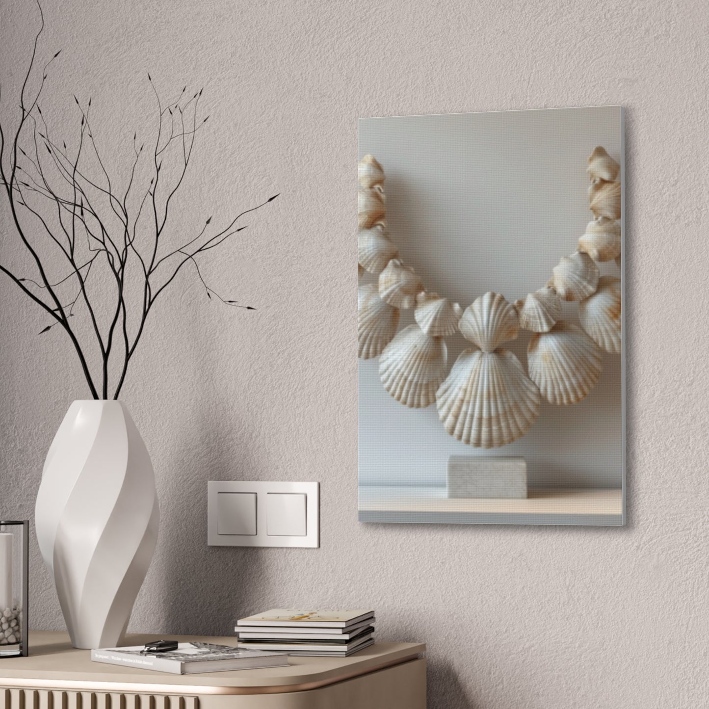 Seashell Serenity Canvas Print