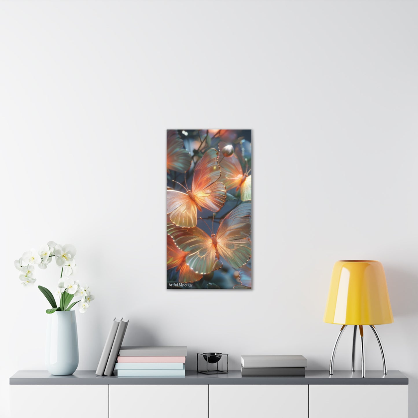 Fluttering Dreams: Butterfly Canvas Print Collection