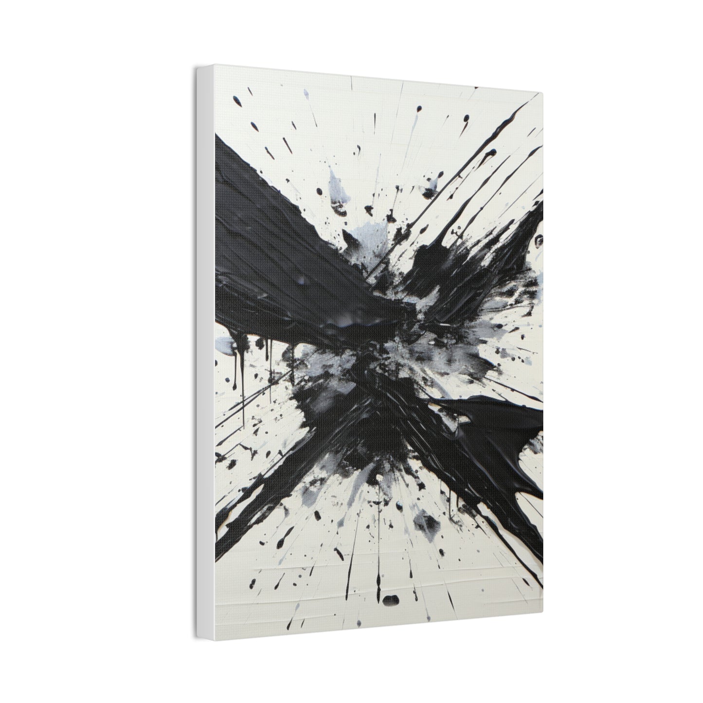 Acrylic Abstract Canvas Print - Richly Textured Artistry