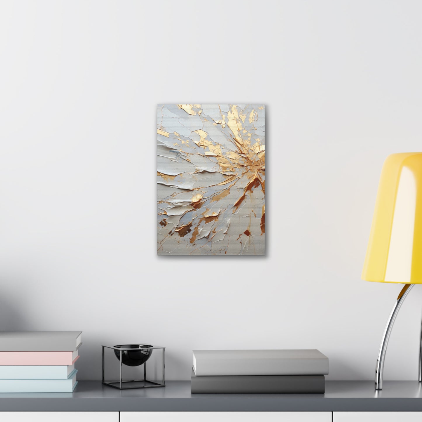 Acrylic Abstract Canvas Print - Richly Textured Artistry