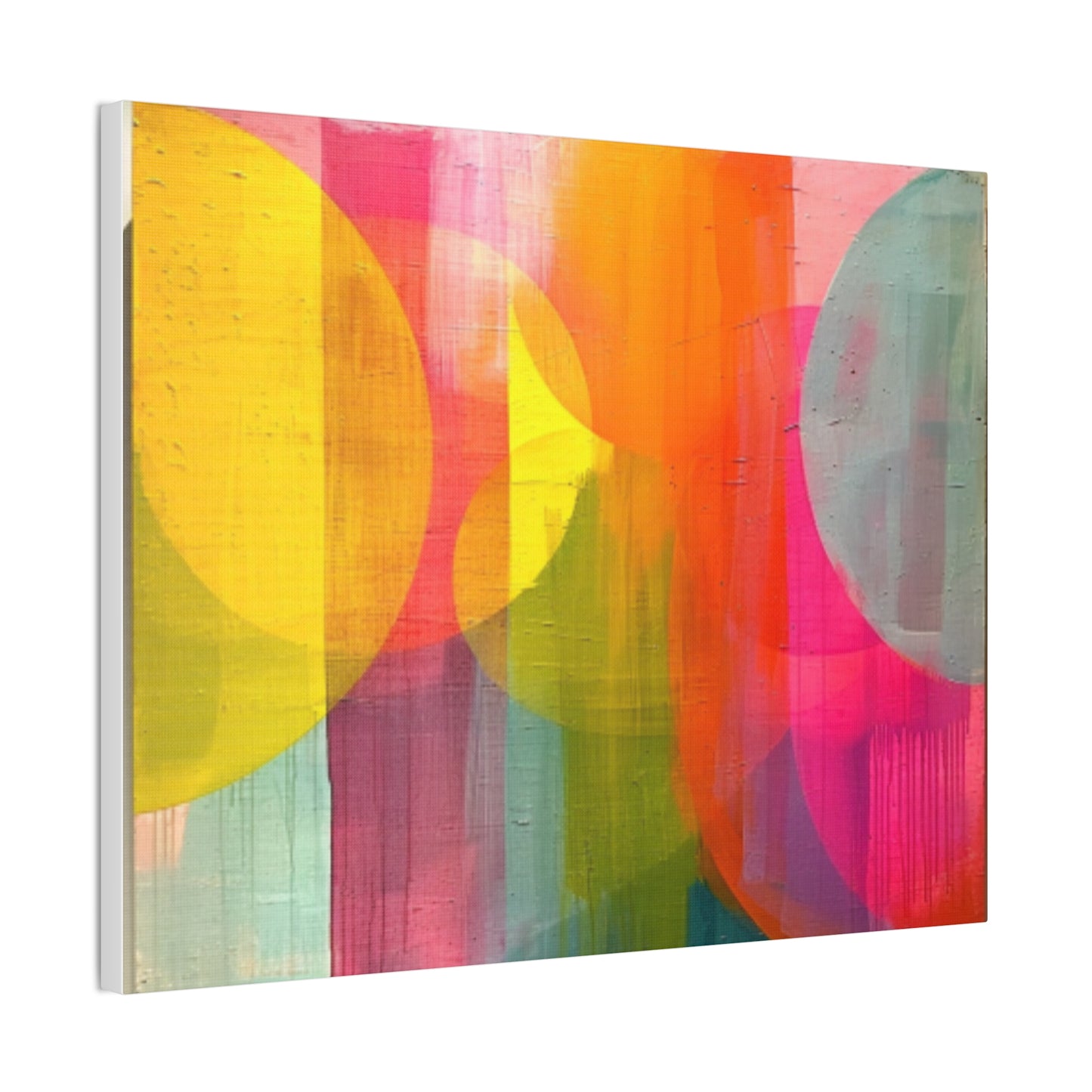 Primary Elegance: A Symphony of Sophistication Canvas Print