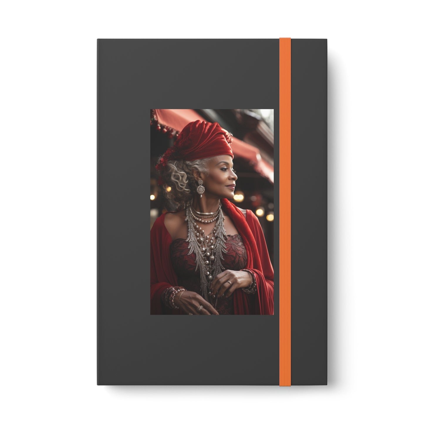 Queen Claus Cover Color Contrast Hardback Journal