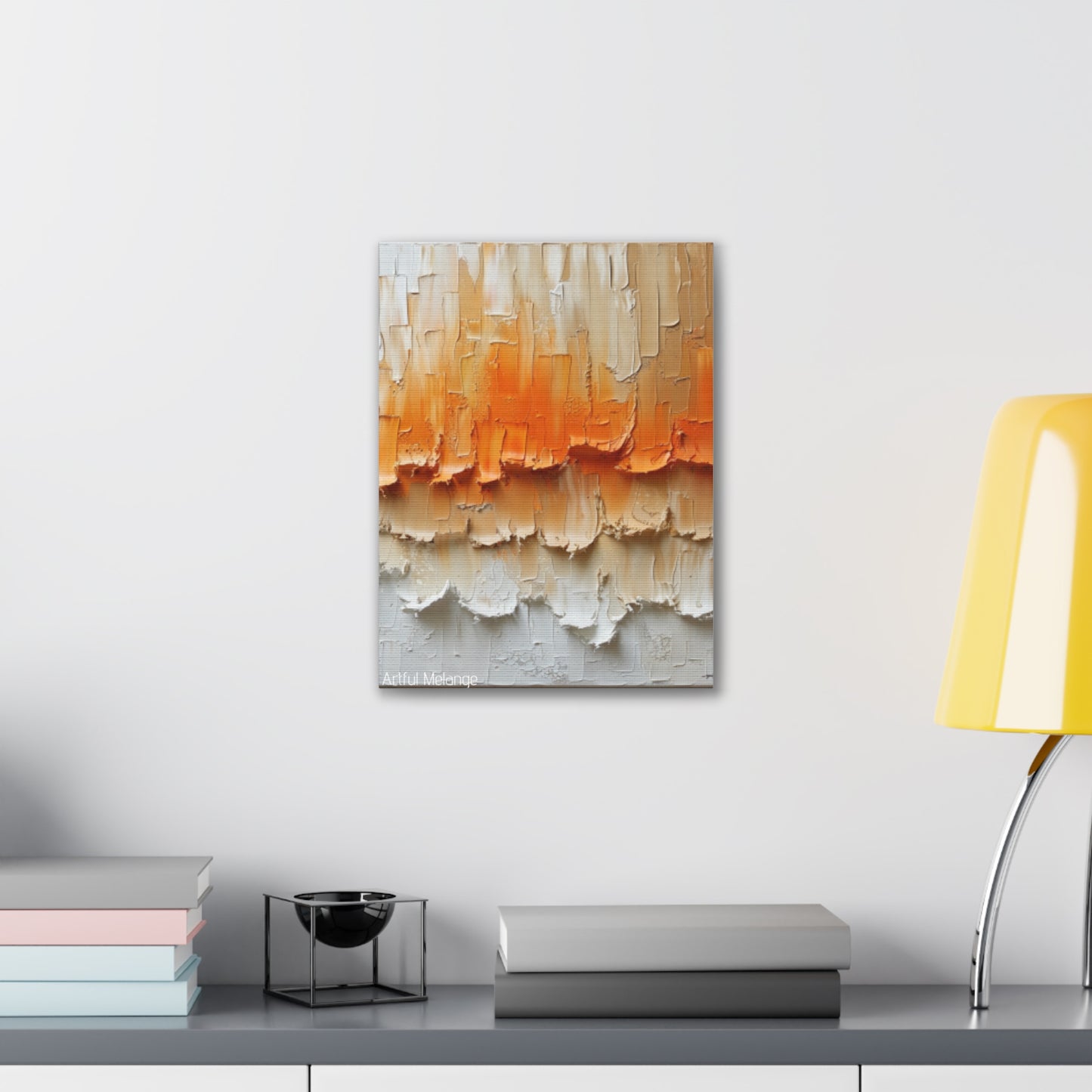 Primary Elegance: A Symphony of Sophistication Canvas Print