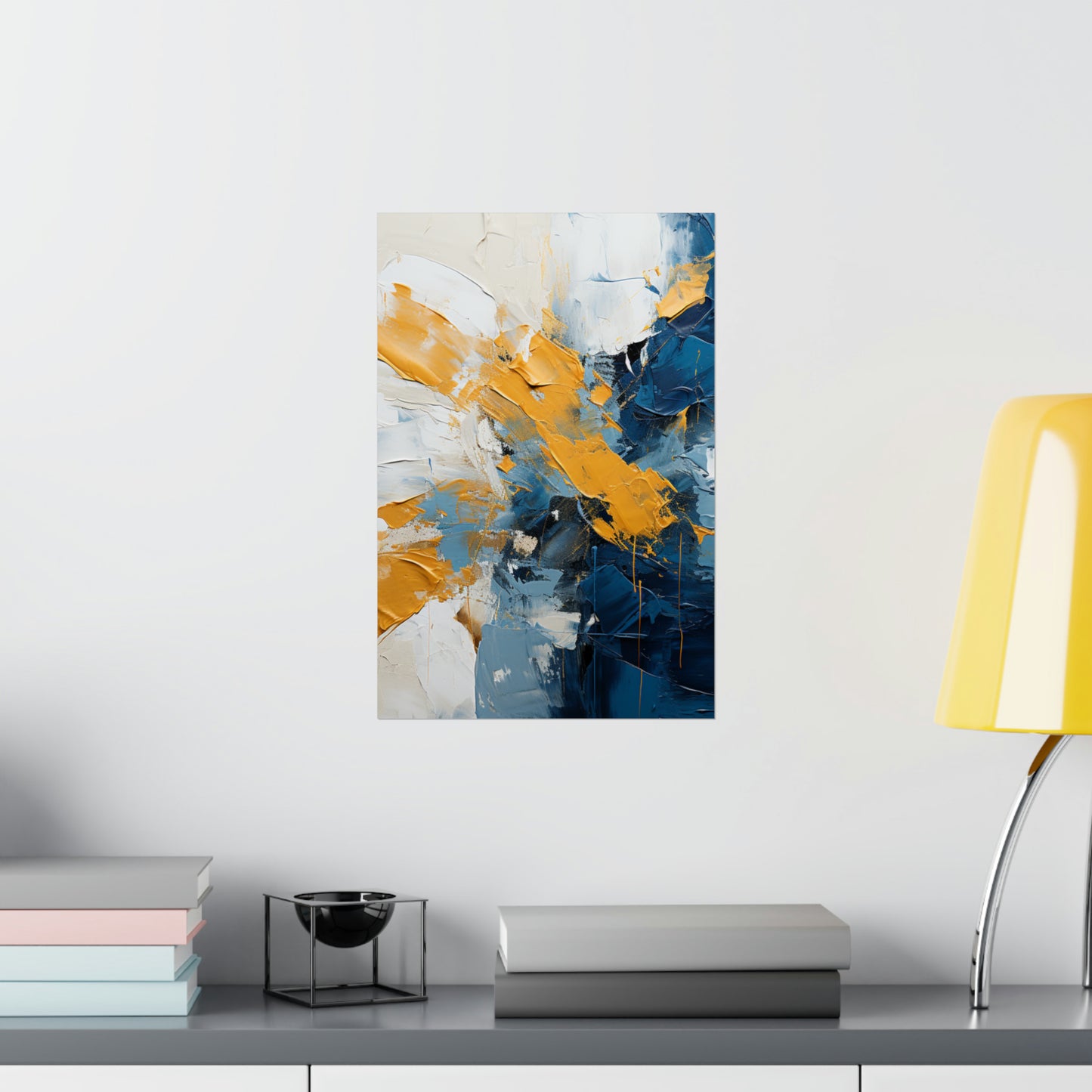 Radiant Harmony Matte Vertical Canvas Poster