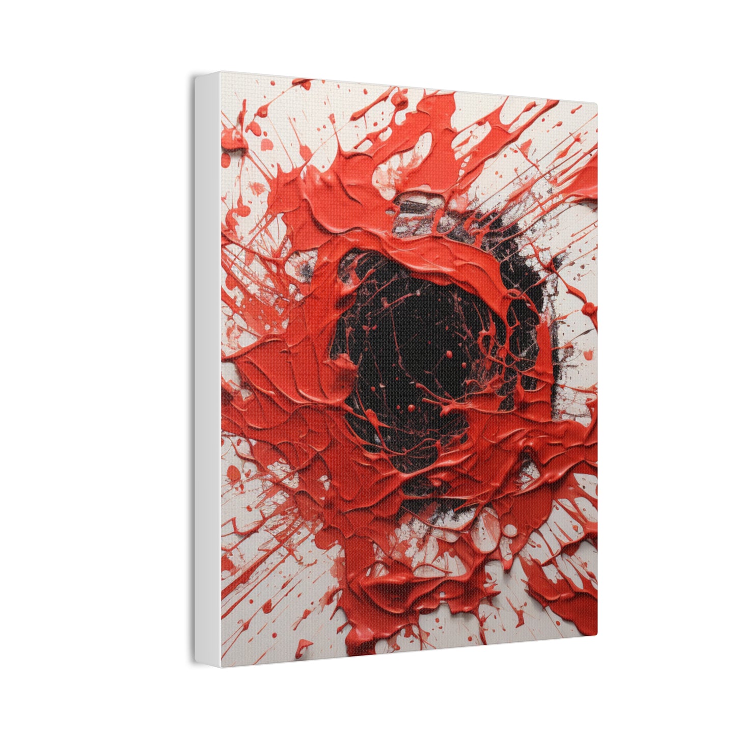 Acrylic Abstract Canvas Print - Richly Textured Artistry